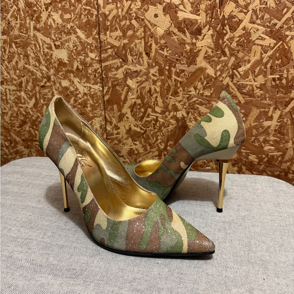 Camouflage Stiletto Heels
